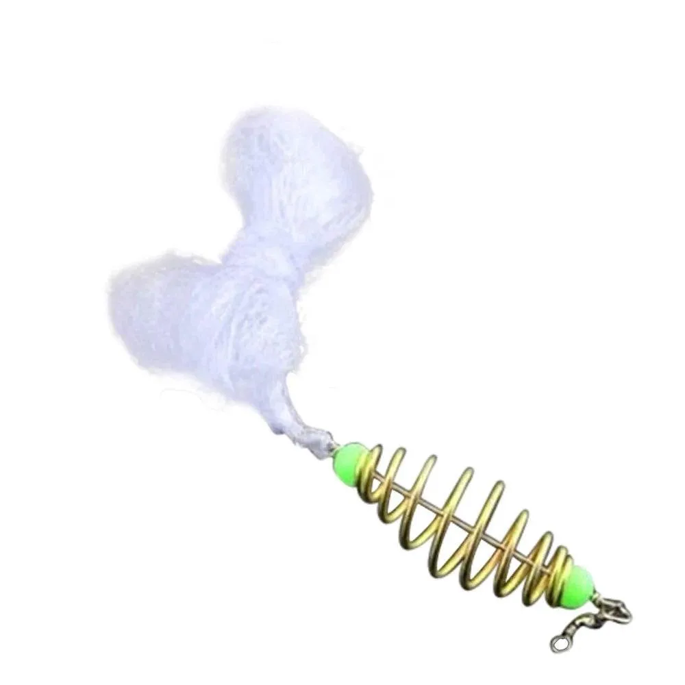 Fishing Bait Fishing Supplies Multi Size Fishing Cage Nylon Spring Shoal Luminous Netting Fishing Net Fishing Traps