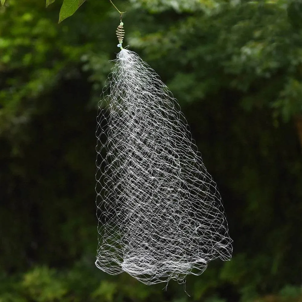 Fishing Bait Fishing Supplies Multi Size Fishing Cage Nylon Spring Shoal Luminous Netting Fishing Net Fishing Traps