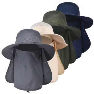 Fishing Bucket Hat Breathable Wide Brim