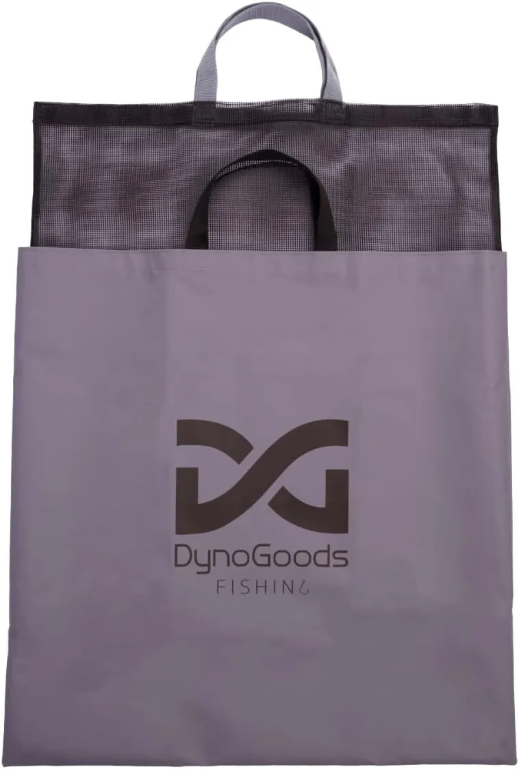 Fishing Tournament Weigh-in Bag with Mesh Insert (Gray)