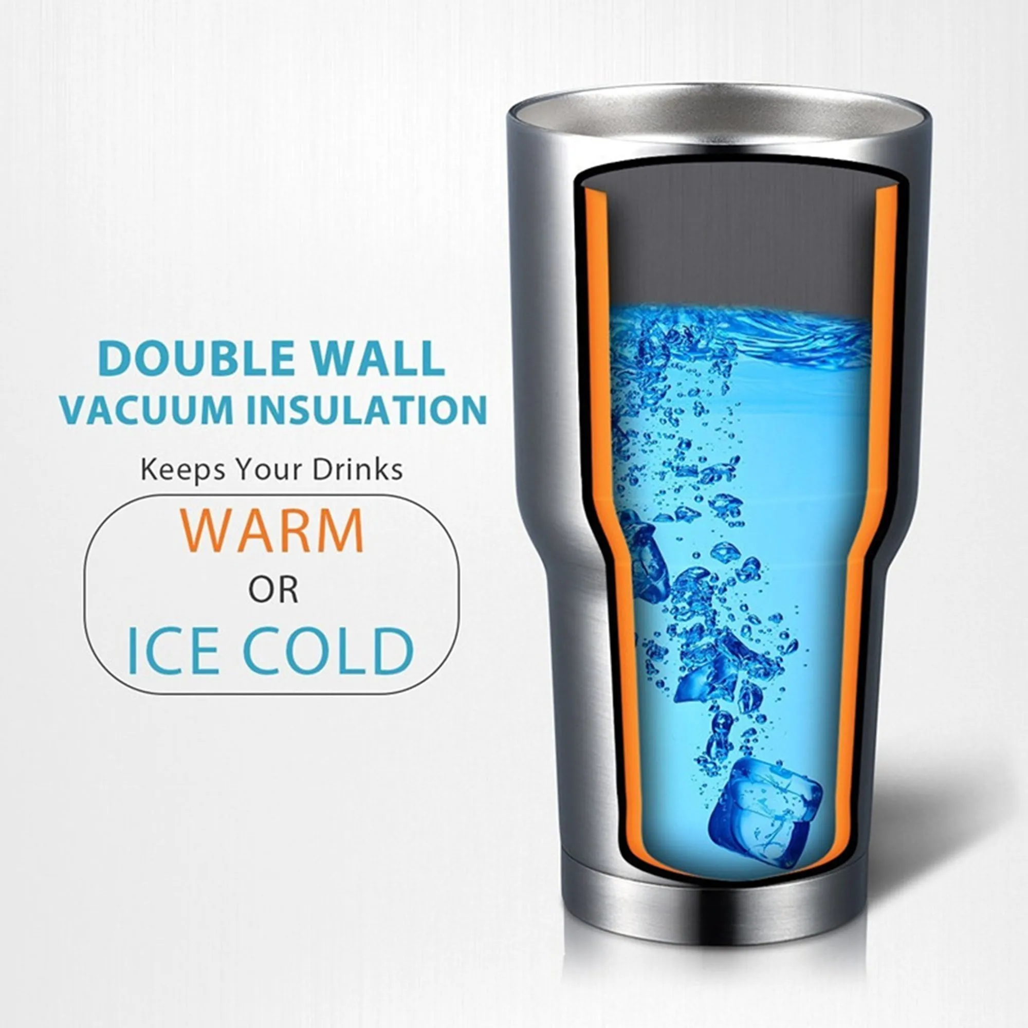 Fishoholic - 3 pack Bundle 20oz & 30oz & 36oz - 2 Tumblers w' Magnetic Slide Lid & KEG/Bottle - Double Wall Stainless Steel Vacuum Insulated