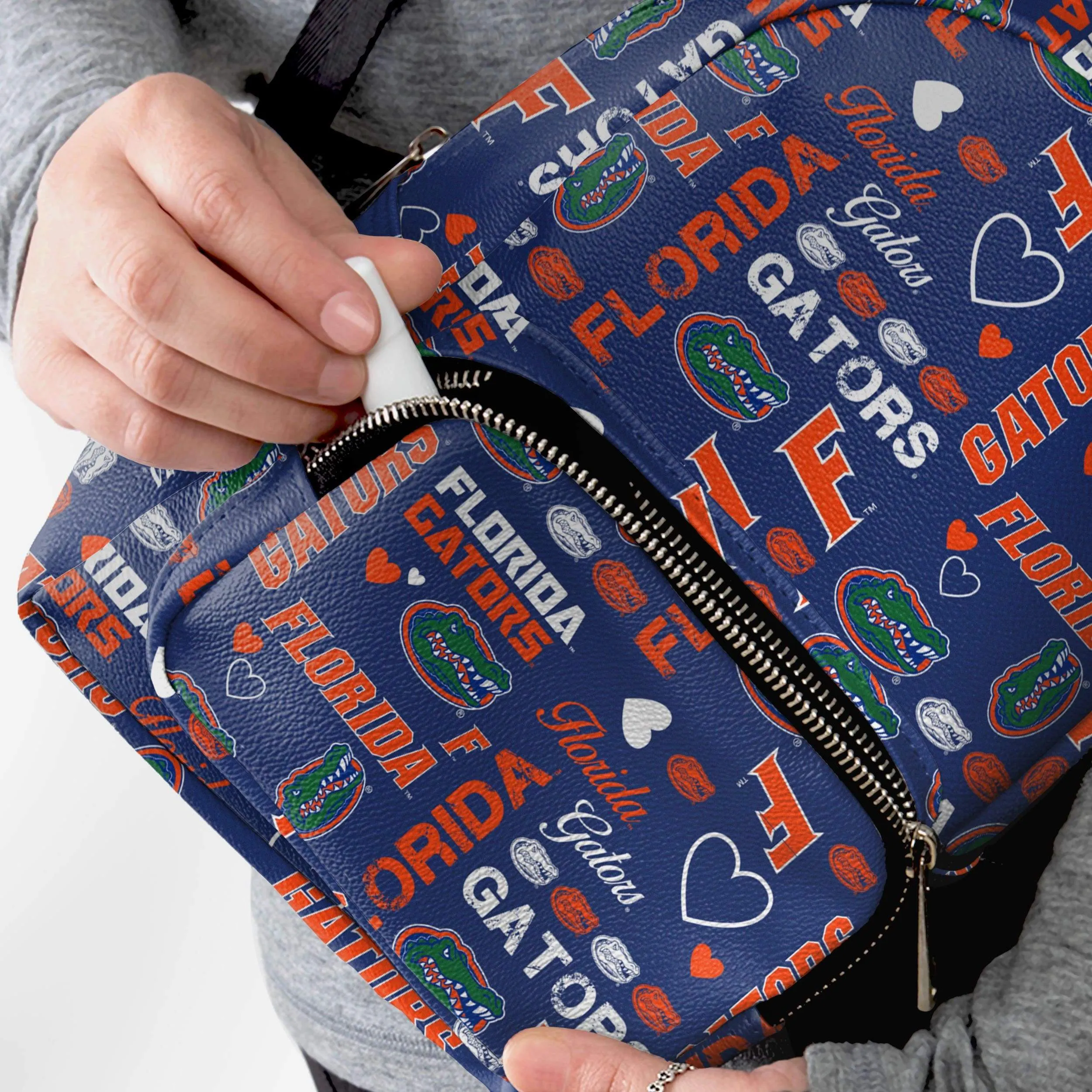 Florida Gators Logo Love Mini Backpack