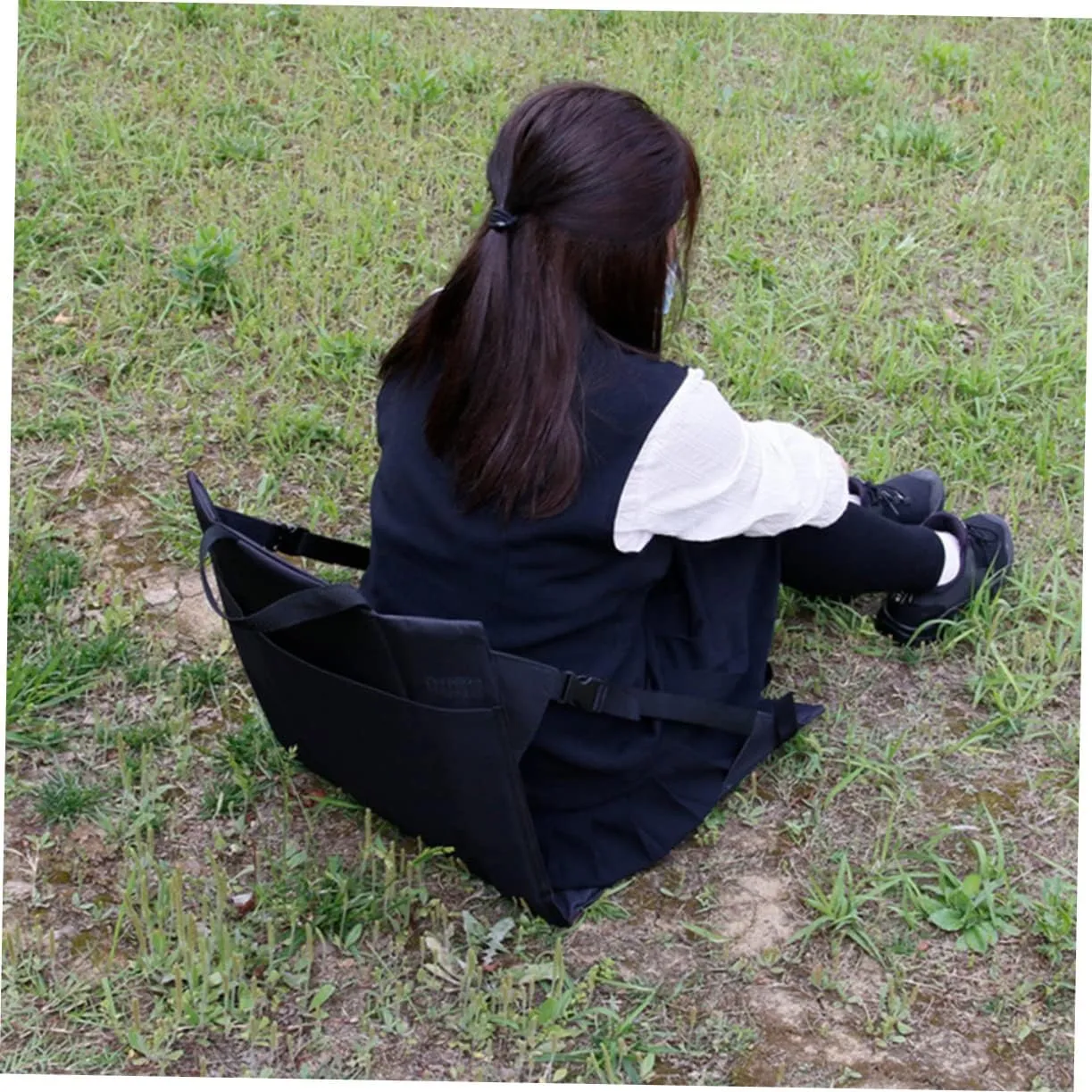 Foldable Outdoor Seat Camping Leisure Chairs Oxford Mesh Storage Lightweight Easy to Store