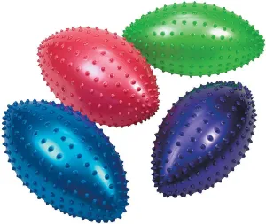 Fun Express 10" Spike Football-DEFLATED - Toys - 12 Pieces