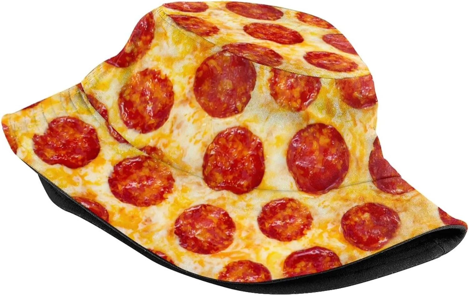 Funny Food Pattern Bucket Hat for Men Women Fashion Summer Fisherman Hat Packable Travel Beach Sun Caps