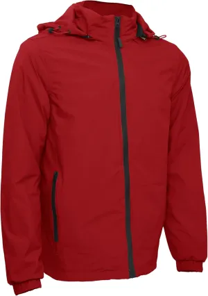 Gary Com Men Hooded Softshell Jacket Waterproof Lightweight Jacket Insulated Fleece Lined Zip Rain Shell Jacket