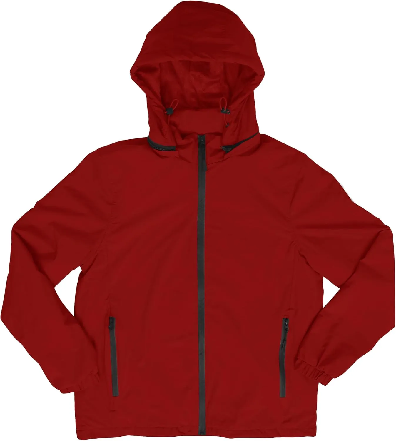 Gary Com Men Hooded Softshell Jacket Waterproof Lightweight Jacket Insulated Fleece Lined Zip Rain Shell Jacket