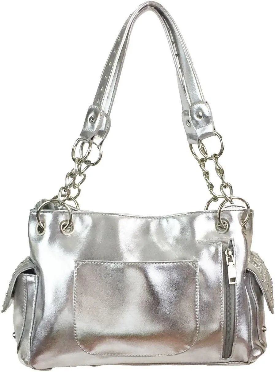 Gem Studded Rhinestone Concealed and Carry Purse