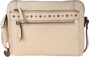 Genuine Italian Leather Boho Studded Shoulder Sling Bag - Stylish, Durable, & Perfect for Everyday Use for women