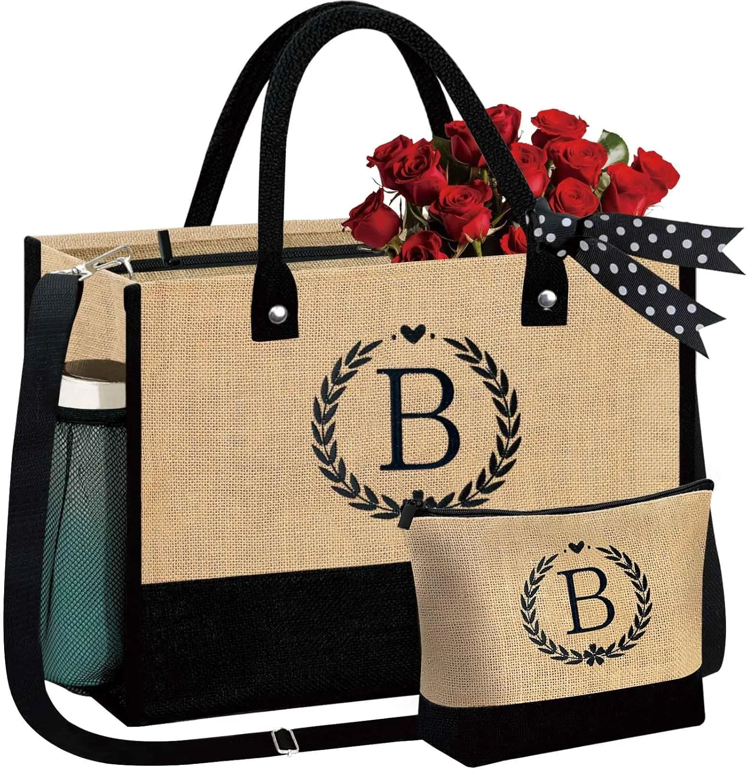 GhvyenntteS Retirement Gift for Women 2025, Graduation Gifts for Her 2025, Birthday Gifts for Women - Beach Bag with Zipper
