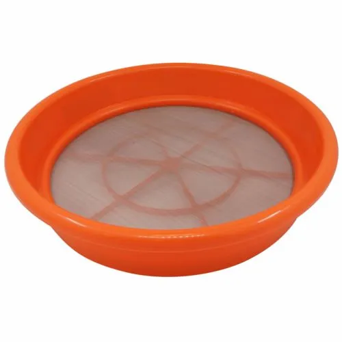 Gold Pan Panning 12" Prospecting Classifier 0.005" Screen Mesh 100