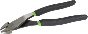 Greenlee 0251-08AD High Leverage Diagonal Cutting Pliers, Angled Dipped Grip, 8"