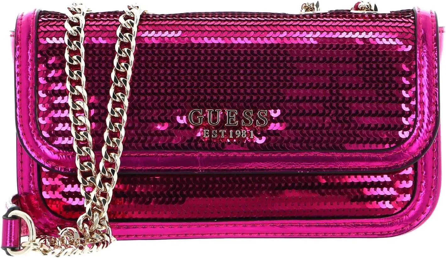 GUESS Kaska Sequin Convertible Mini Crossbody