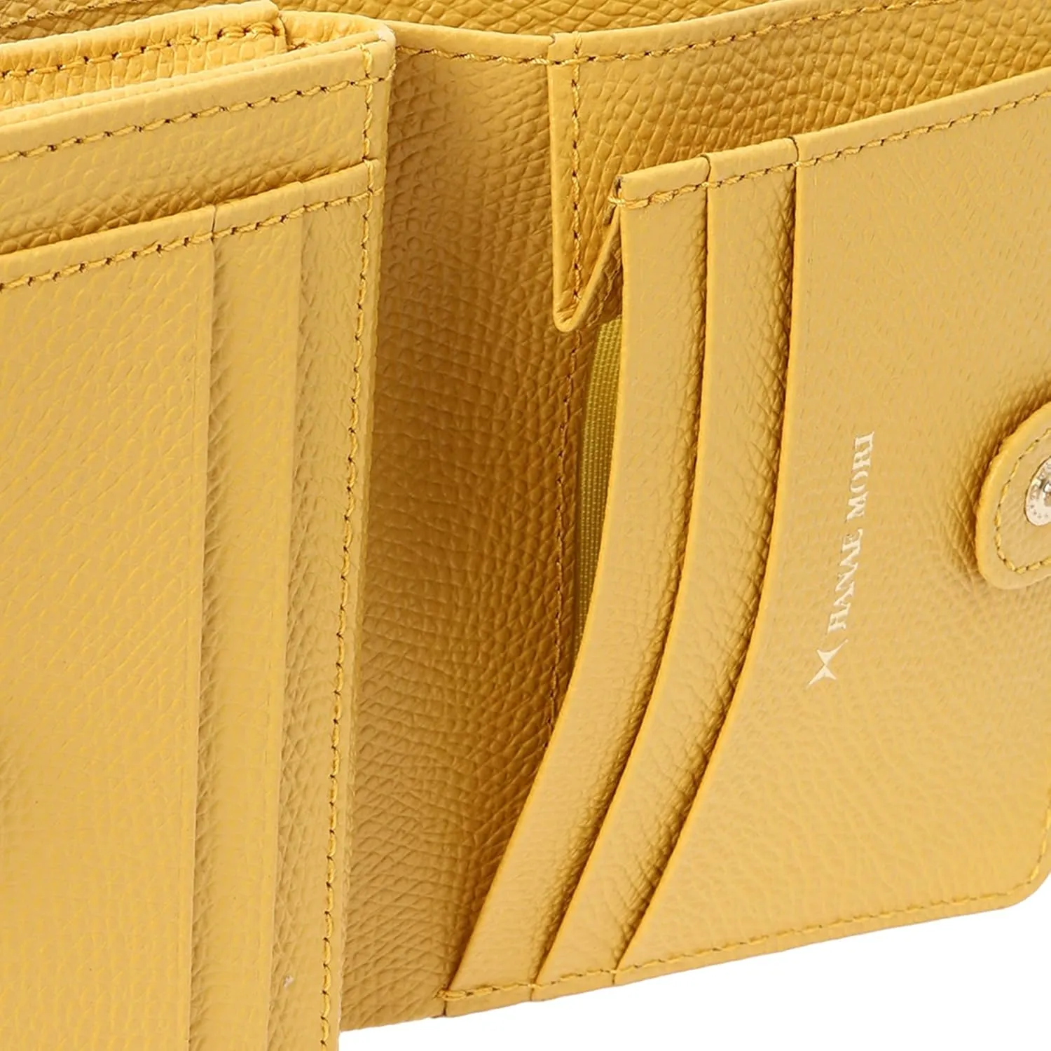 Hanae Mori EVA HMP740 Women's Bi-fold Zipper Coin Purse