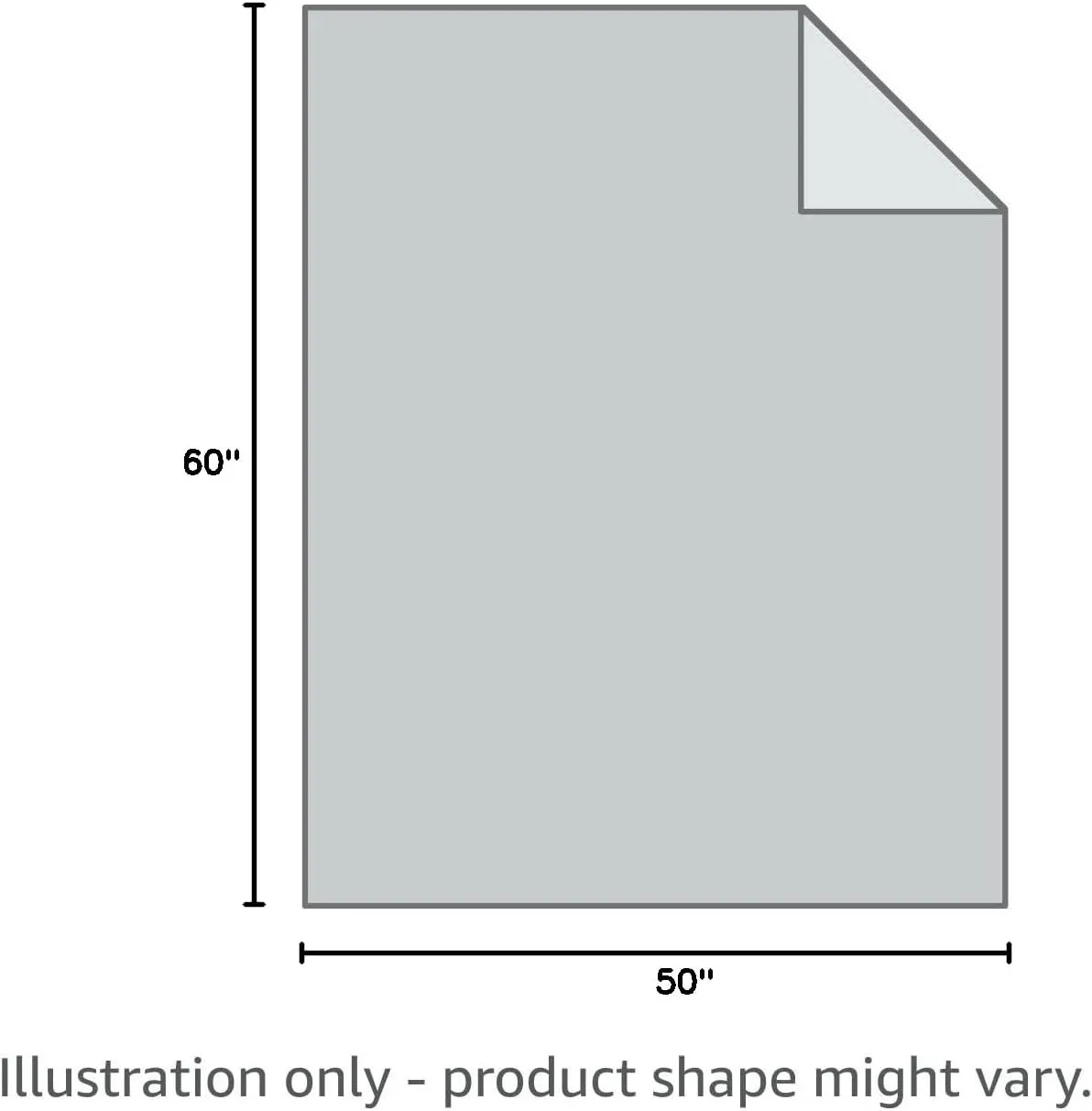 Heated Throw Blanket, 5 Heating Levels & 4 Hours Auto Off Electric Blanket Throw with ETL & FCC Certification & Machine Washable, Ideal Gift, 50"x60", Gray Plaid
