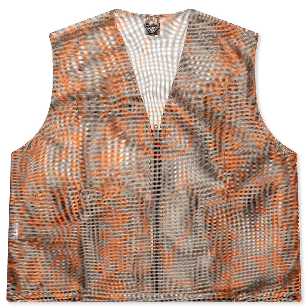 Heavyweight Mesh Bush Trek Vest - Native Sand/Taupe