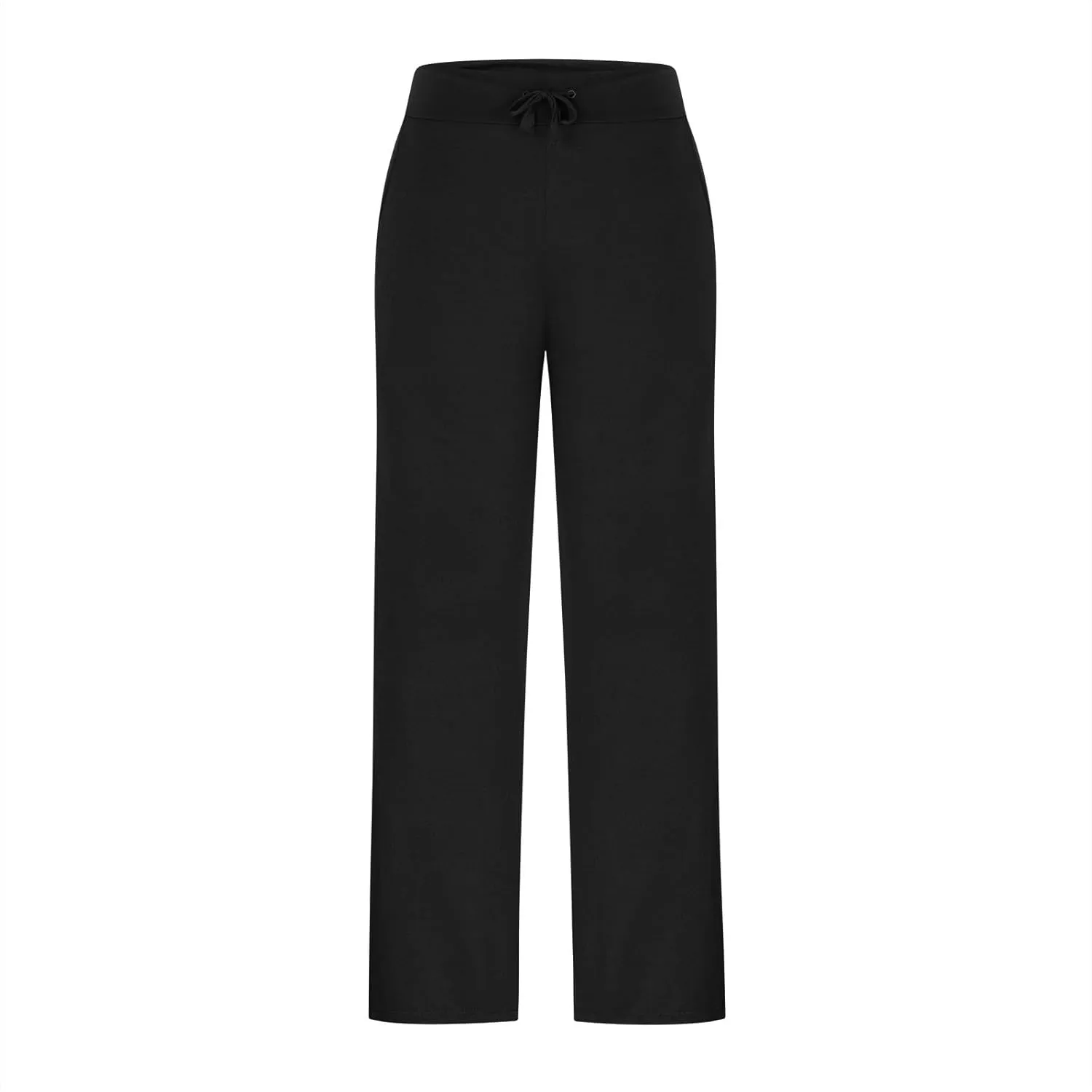 HGps8w Split Hem Flare Leggings for Women Soft Modal High Waisted Casual Bootcut Gym Workout Yoga Pants with Pockets