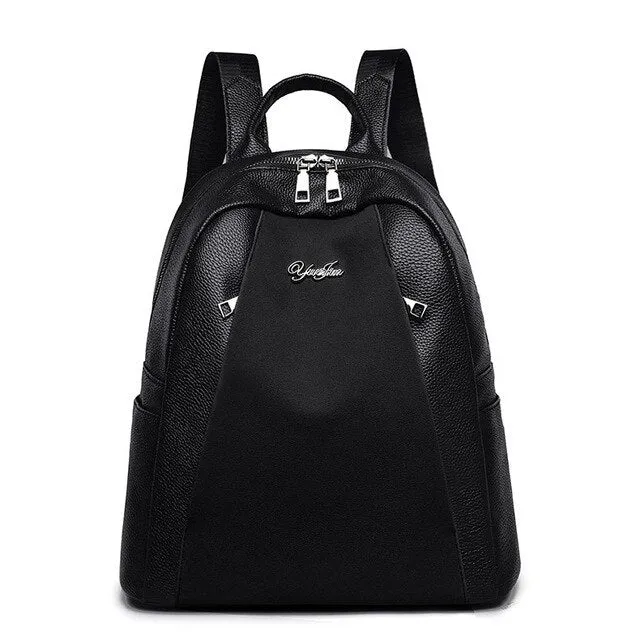 High Quality PU Leather Women Backpack