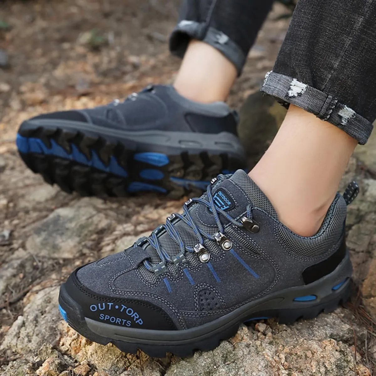 Hiking Shoes Mens Mountain Trekking Shoes Women Breathable Walking Shoes Climbing Shoes Sports Shoes Outdoor Hiking Boots