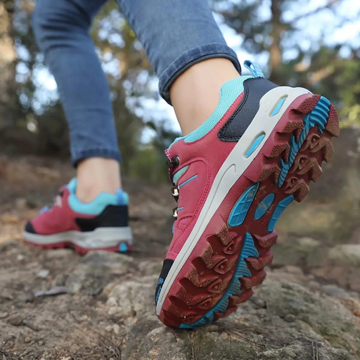 Hiking Shoes Mens Mountain Trekking Shoes Women Breathable Walking Shoes Climbing Shoes Sports Shoes Outdoor Hiking Boots
