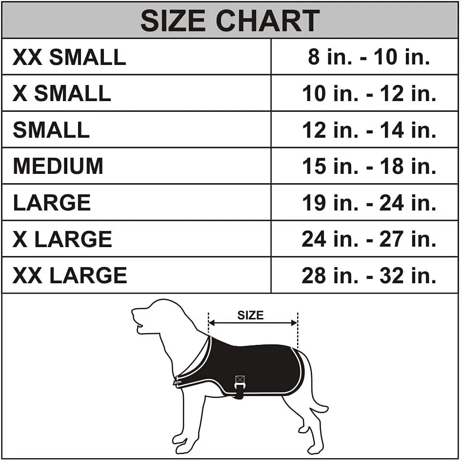 HILASON 200 GSM 600D Winter Turnout Waterproof Dog Blanket Coat Black | Dog Coats and Blankets | Waterproof Warm Jackets | Horse Blanket Dog Coat | Pet Blanket for Snow Cold Weather XX Small