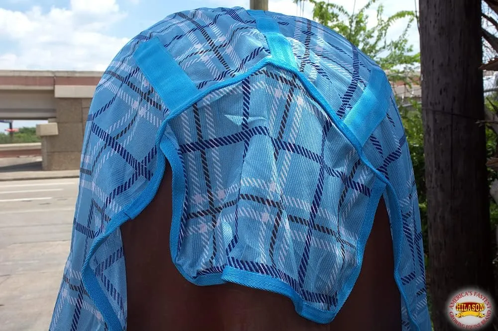 HILASON Horse Fly Sheet - Summer Spring UV Protection Mesh Bug Mosquito FlySheet for Horses | Mosquito Horse Fly-Sheet