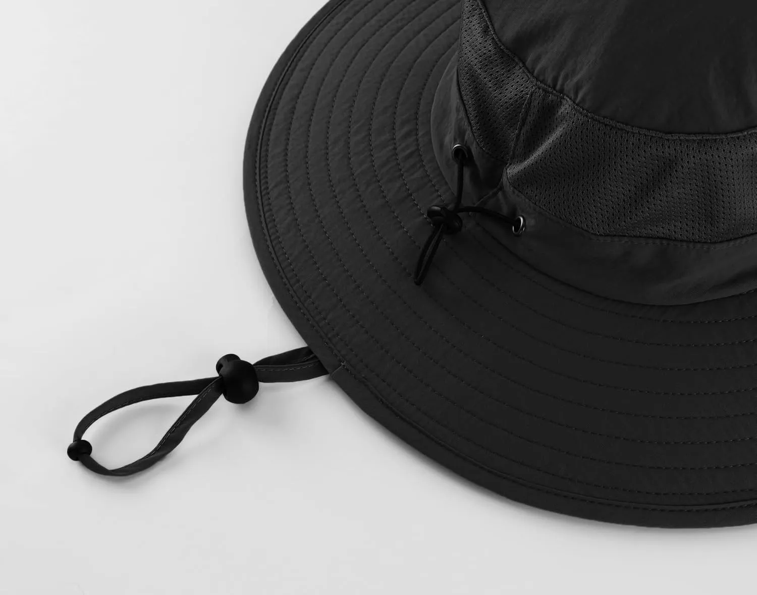 Home Prefer Outdoor UPF50  Mesh Sun Hat Wide Brim Fishing Hat with Neck Flap Sun Hat for Men Women