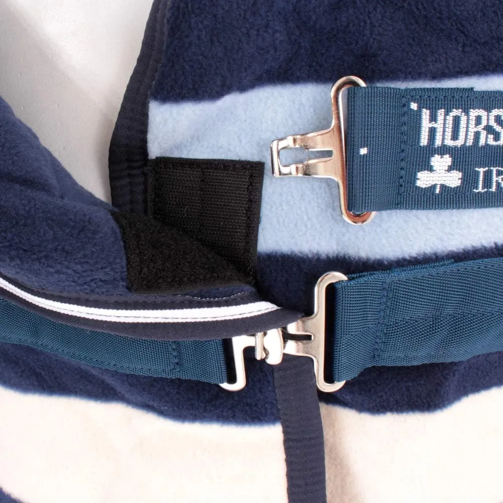 HORSEWARE Ireland Rambo Deluxe Fleece Blanket, Color: Witney Navy, Size: 75 (ACAF9D-VRKB-75)
