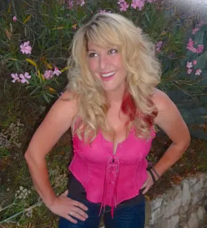 HOT Pink Patchwork Deerskin Vest