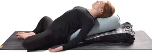 Hugger Mugger Recycled Plaid Yoga Blanket - Use as a Yoga Prop, Made From Recycled Materials, Very Soft, Supportive, Extra Thick, Warm and Cozy