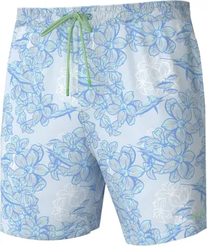 HUK Men's Kc Scott Patterned Volley Shorts, Performance Fishing Boardshorts