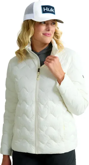 HUK Wave, DWR Insulated Fishing Jacket for Women