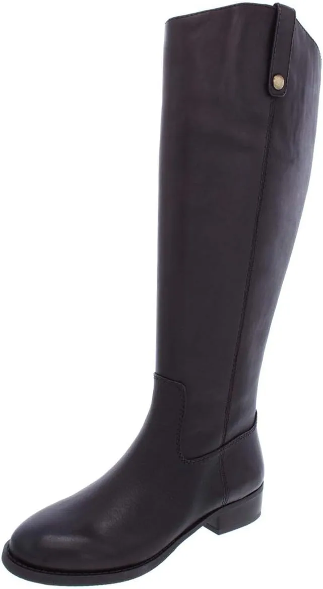 INC Womens Fawne Leather Knee-High Riding Boots