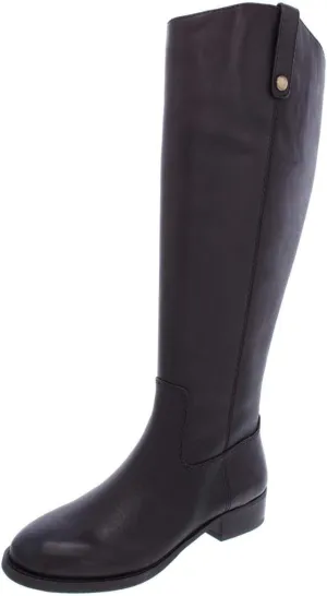 INC Womens Fawne Leather Knee-High Riding Boots