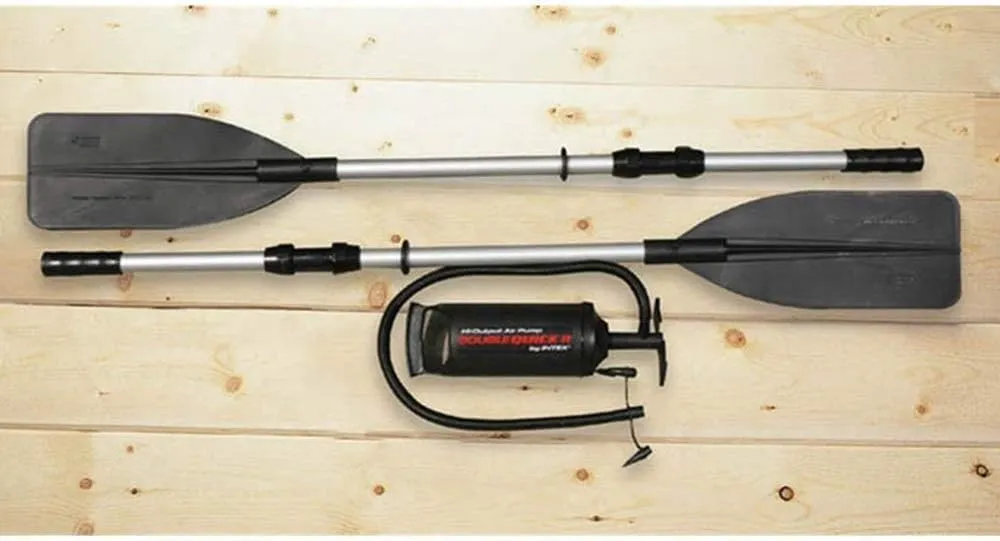 Inflatable Kayak,Drifter Four-Person Inflatable Boat 4 People Rubber Rowing Fishing Boat Thickening Increase/Gray