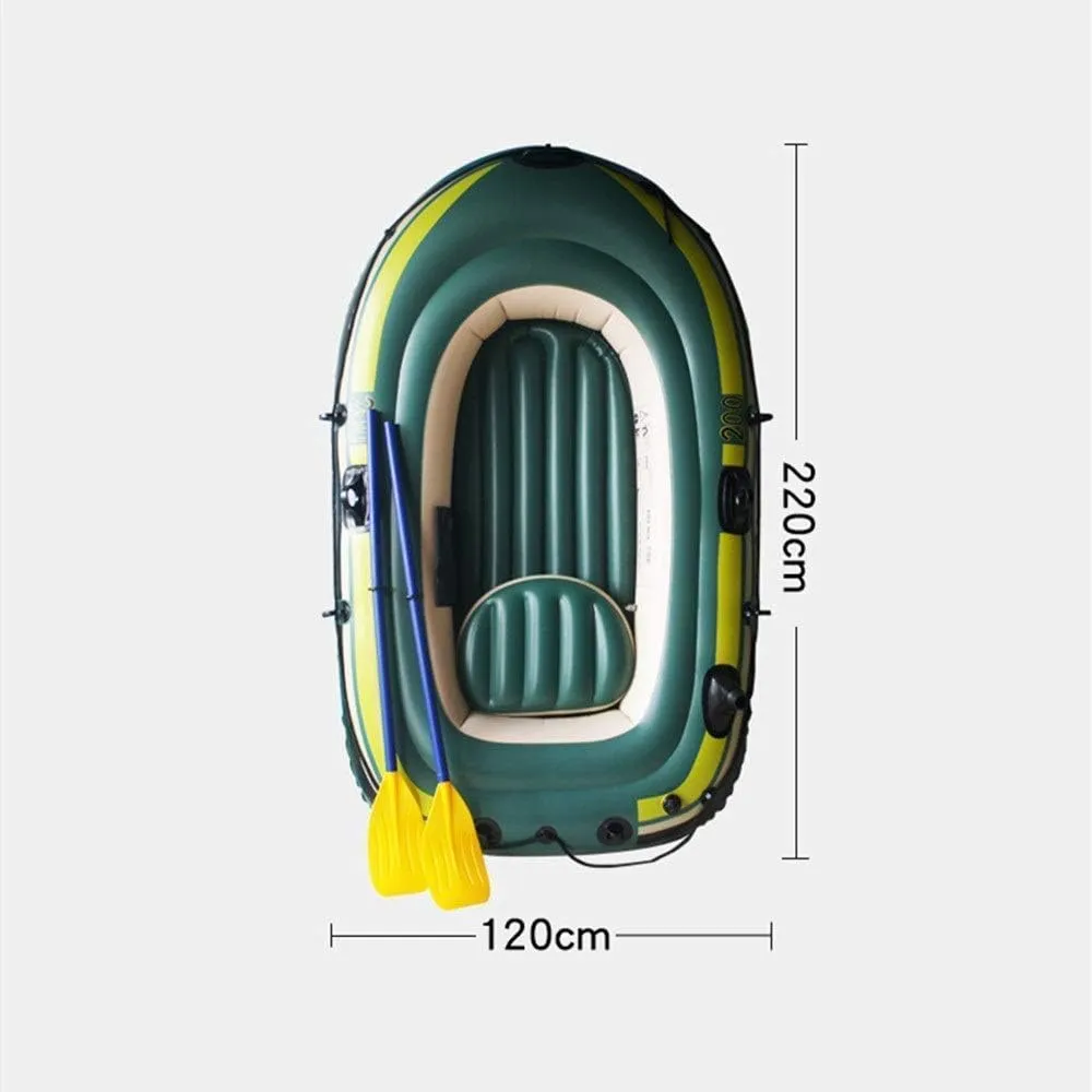 Inflatable Kayak,Inflatable Boat Dinghy Thickened 2 Person Fishing Boat Kayak Wear Double Boat Inflatable Boat