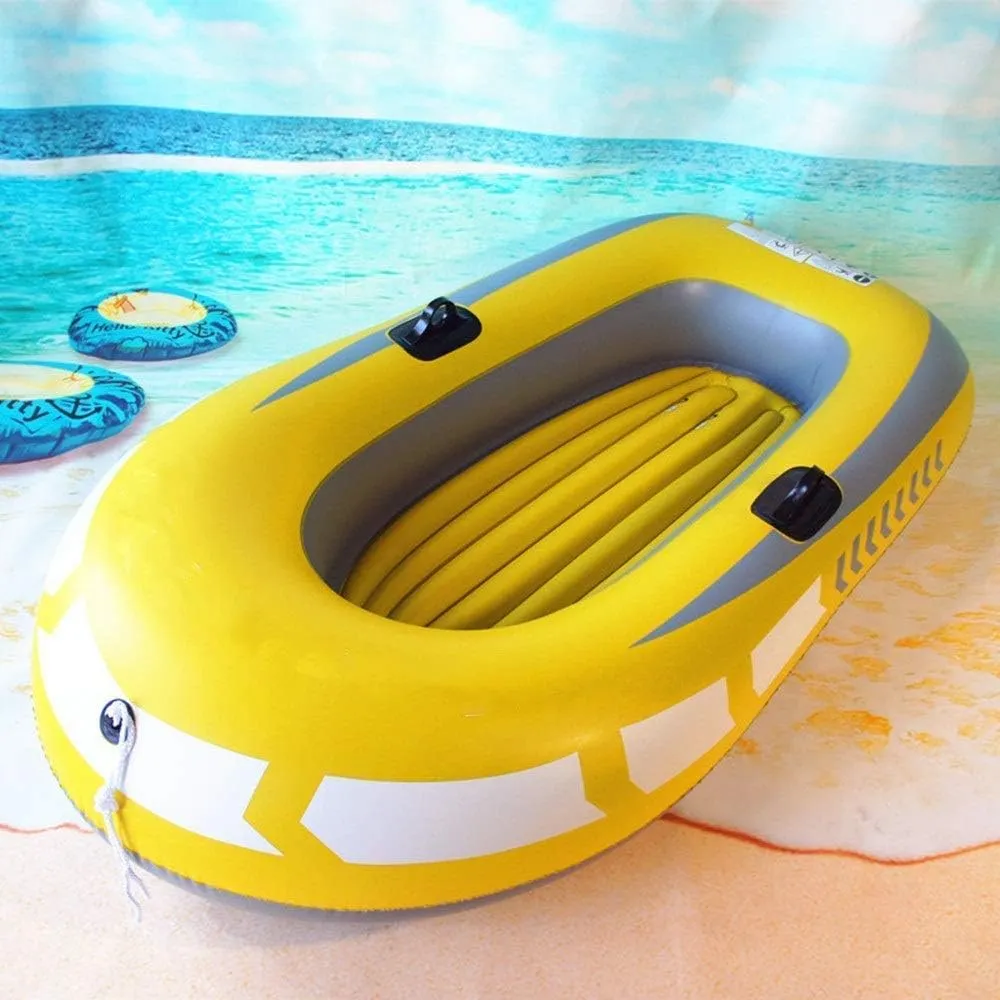 Inflatable Kayak,Inflatable Fishing Boat Thick and Durable Drifting 2 Person Boat Outdoor Fishing Boat Double Drift Boat Kayaking