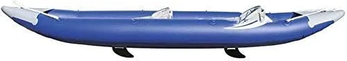Inflatable Kayak,Rubber Boat Inflatable Boat 3 People Assault Boat Hard Bottom Fishing Boat 4 People Drifting Boat Kayak