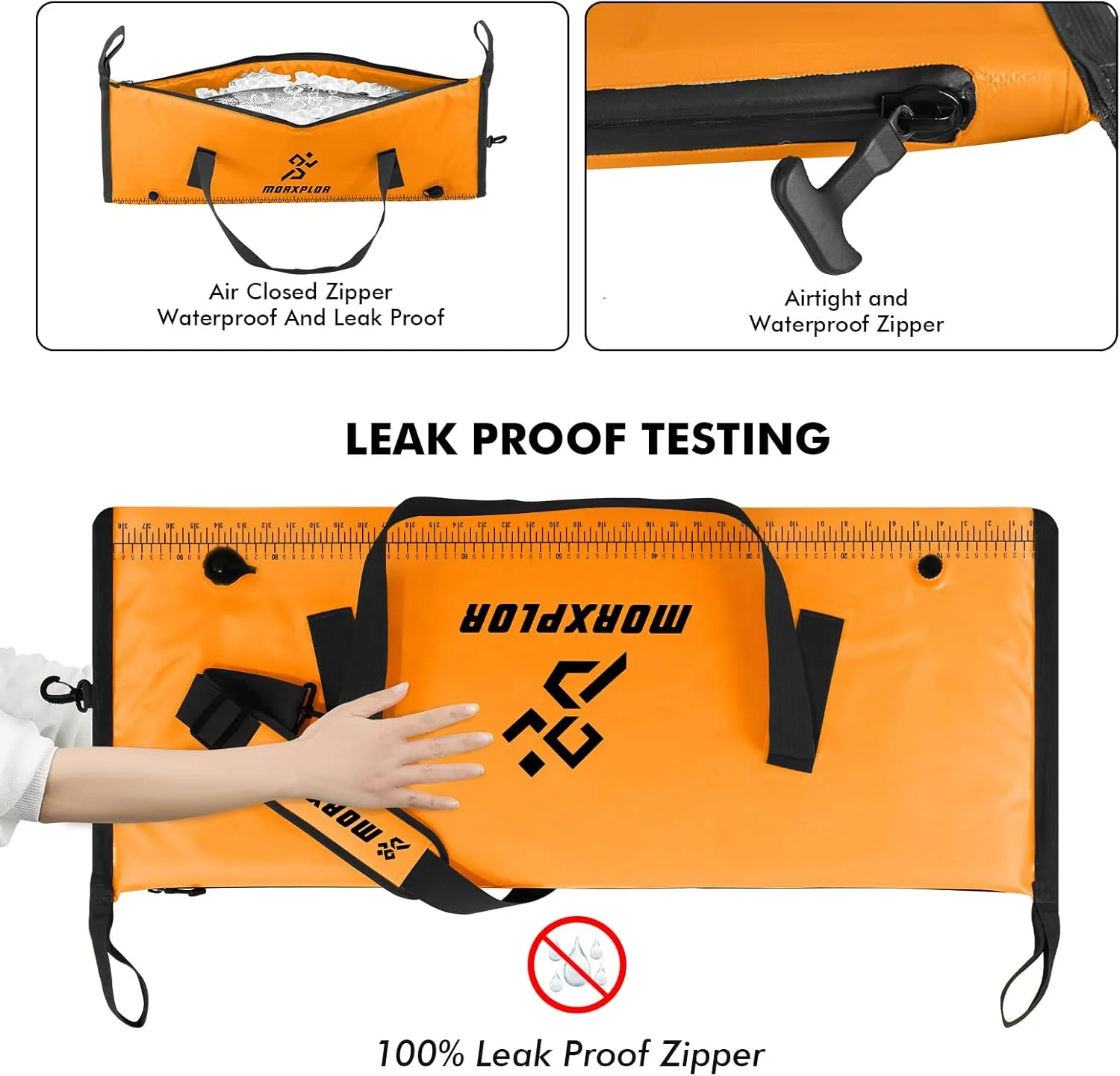 Insulated Fish Cooler Bag for Fishing 41x17 47x17In 50x20In 60x24 72x30 Inch,Large Insulated Fish Kill Bag,Fishing Catch Bag Cooler with Common Smooth Water-Resistant Zipper