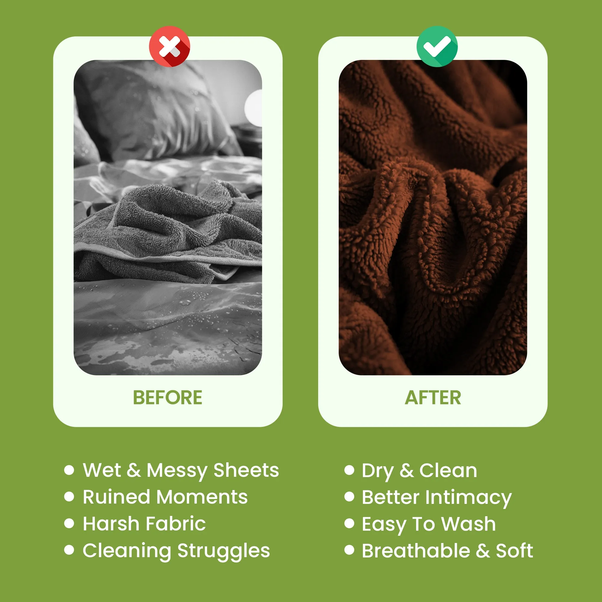 Intimacy Blanket - Waterproof Adult Blanket - Buy 1 Get 1 Free