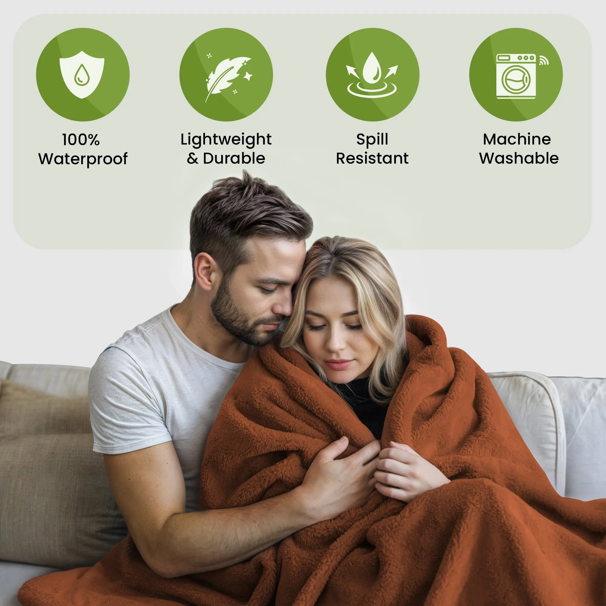 Intimacy Blanket - Waterproof Adult Blanket - Buy 1 Get 1 Free