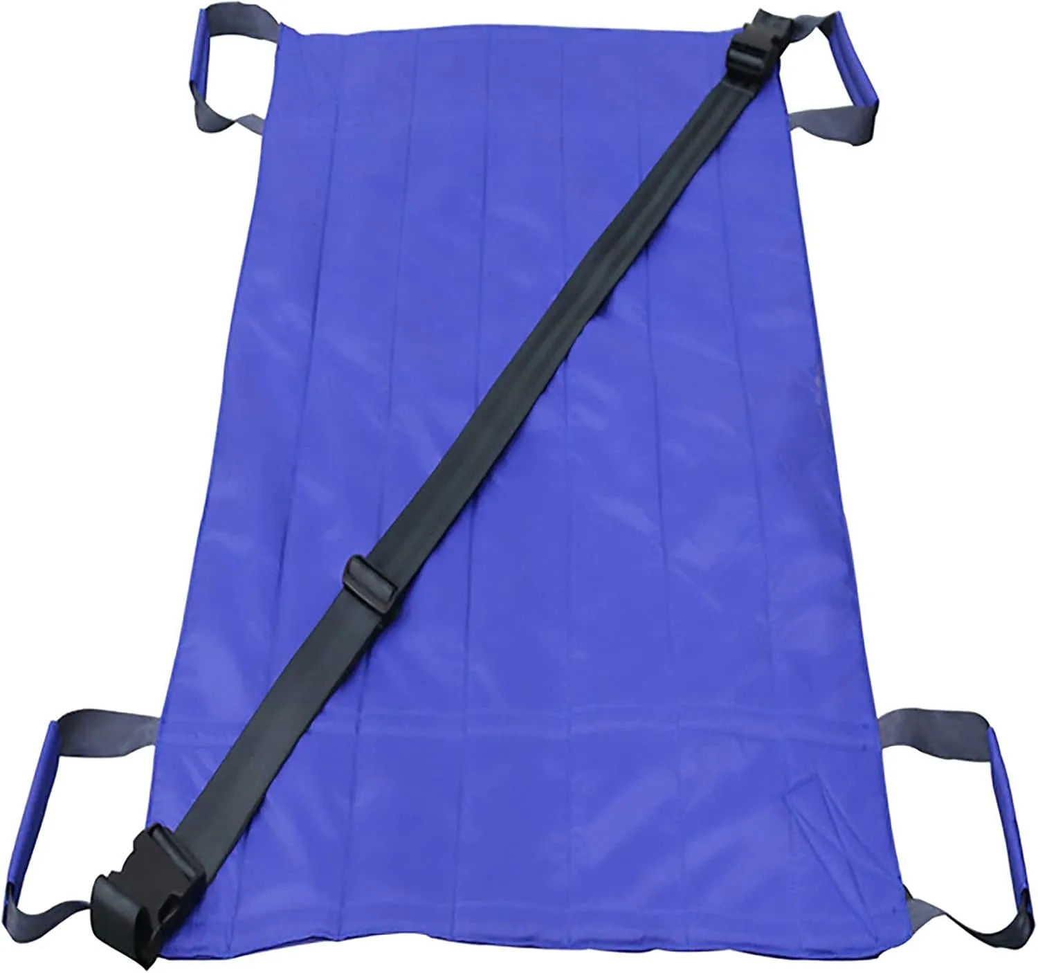 IOCCIOBB Multipurpose 105 X 72Cm Positioning Bed Pad with Reinforced Handles and Shoulder Strap - Reusable & Washable Patient Sheet for Turning, Lifting & Repositioning