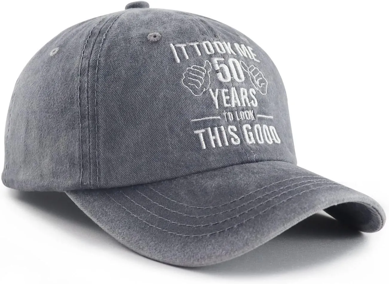 It Took Me 50 Years to Look This Good Hat for Women Men, Funny Adjustable Embroidery 50th Birthday Baseball Cap