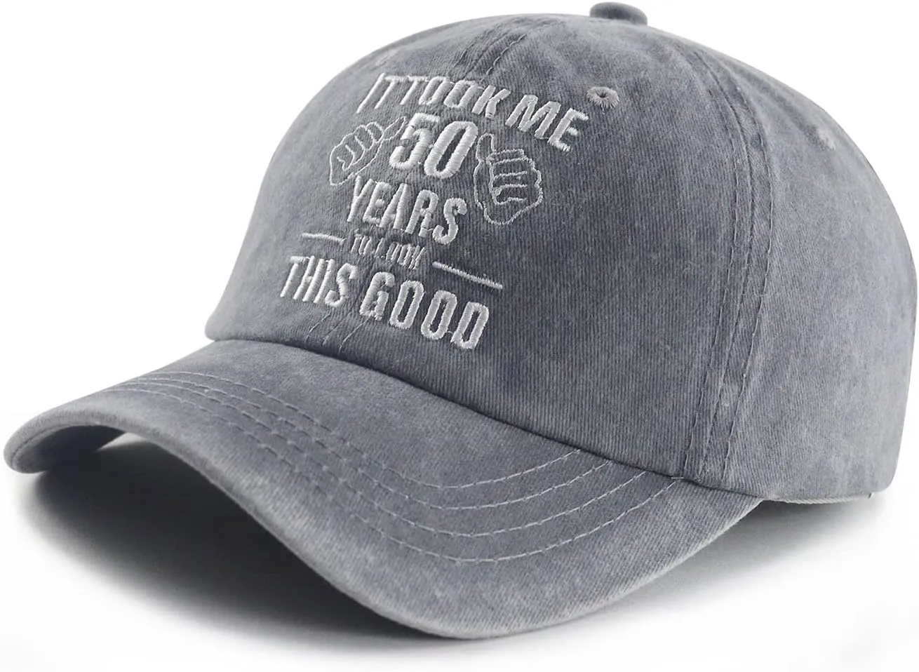 It Took Me 50 Years to Look This Good Hat for Women Men, Funny Adjustable Embroidery 50th Birthday Baseball Cap