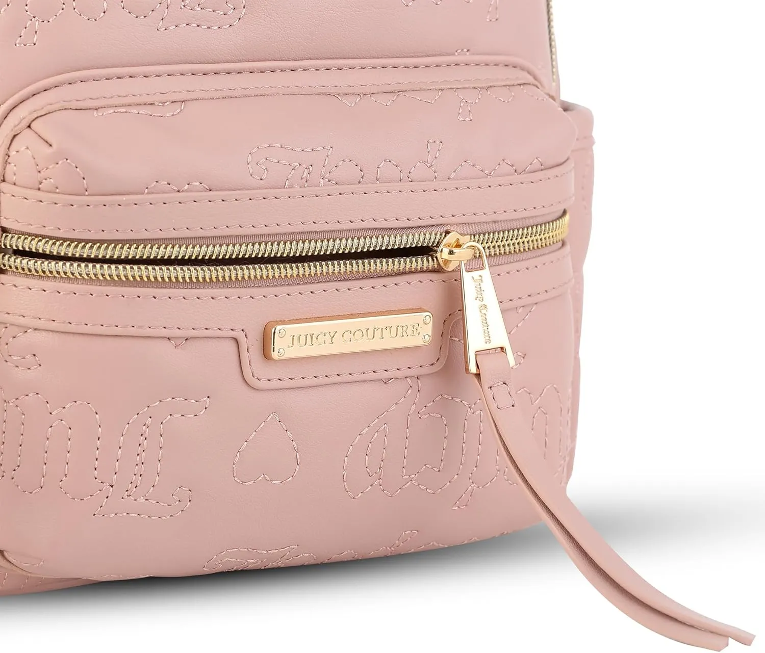 Juicy Couture Women's Rosie Mini Backpack, Bag with Adjustable Back Straps, Stylish Design