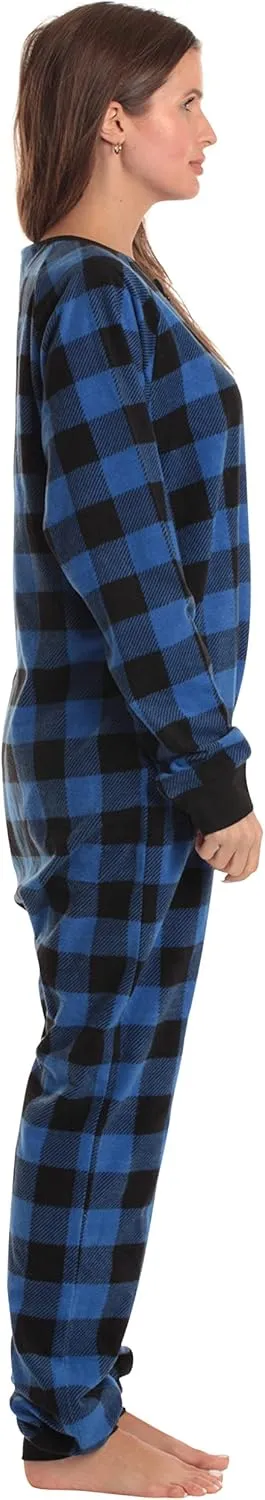 Just Love Printed Flannel Adult Onesie/Pajamas