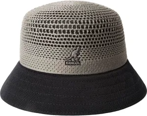 Kangol Double Mesh Lahinch - Warm Grey/Black/XL Bucket Hat