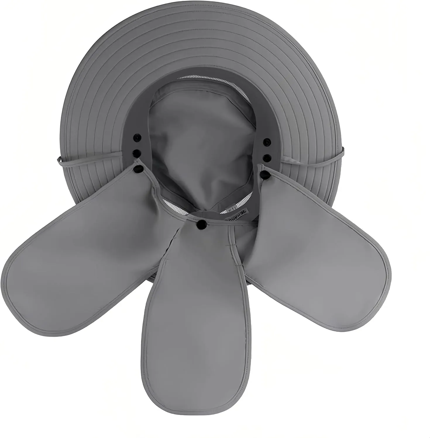 Keya Boonie Hat Sun Protection, Wide Brim with Face Cover & Neck Flap, Packable Bucket Sun Hat, Fishing Hats