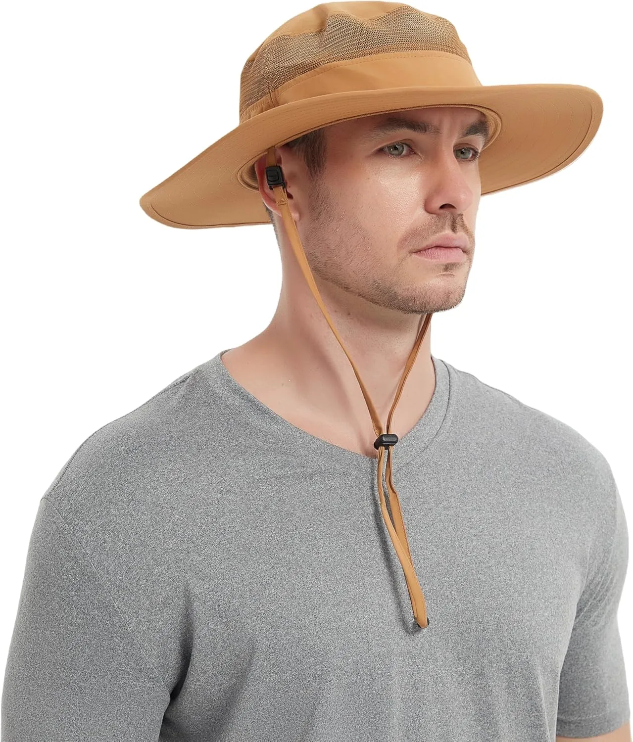 Keya Boonie Hat Sun Protection, Wide Brim with Face Cover & Neck Flap, Packable Bucket Sun Hat, Fishing Hats