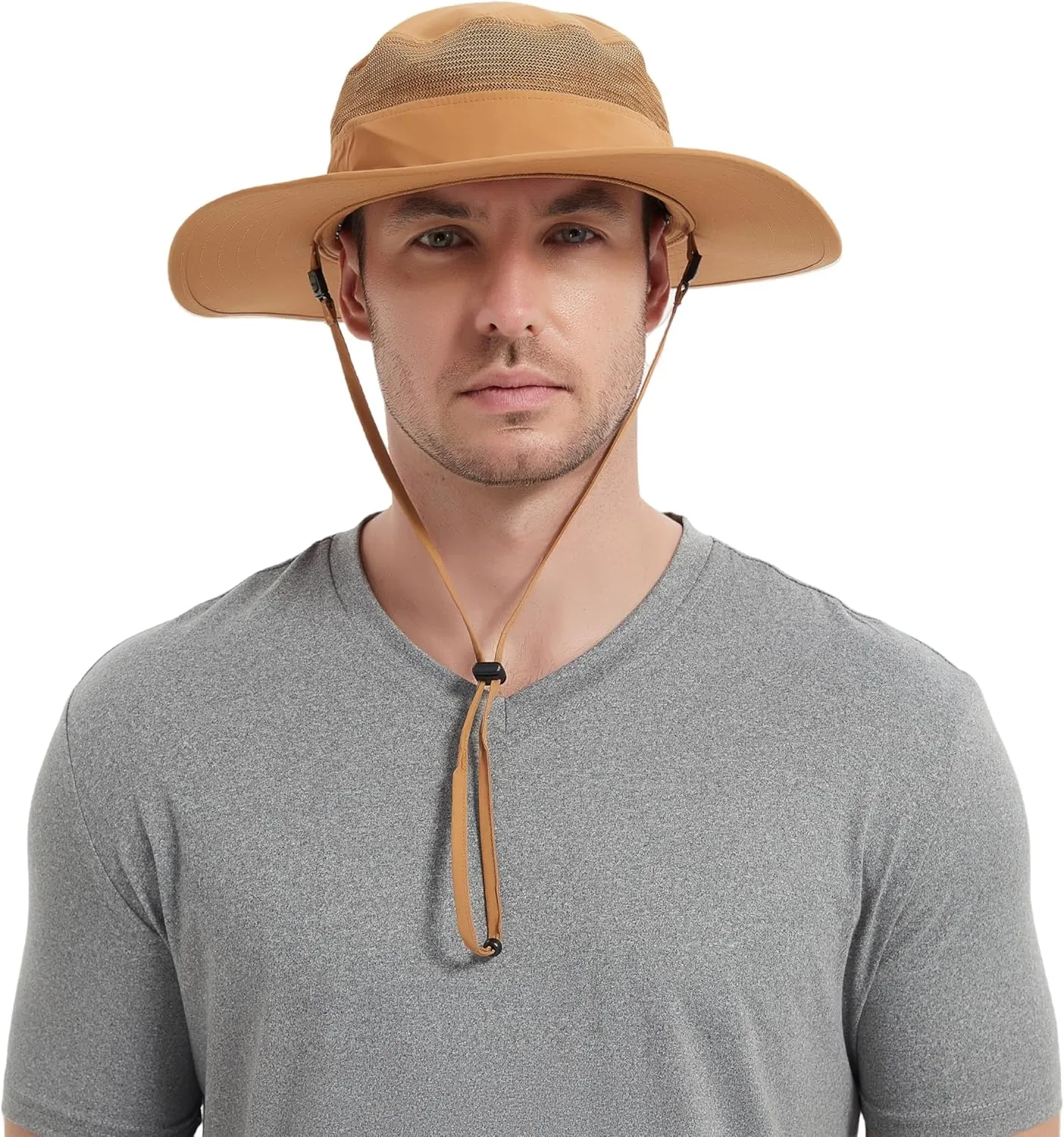 Keya Boonie Hat Sun Protection, Wide Brim with Face Cover & Neck Flap, Packable Bucket Sun Hat, Fishing Hats